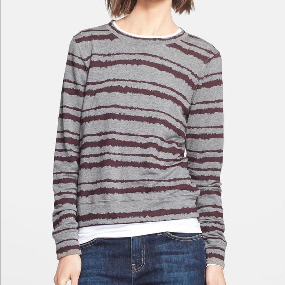A.L.C conlo stripe pullover